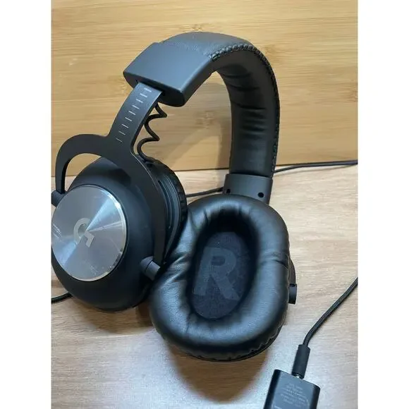 logitech g pro x gaming headphones a00101 missing mic - See Description
